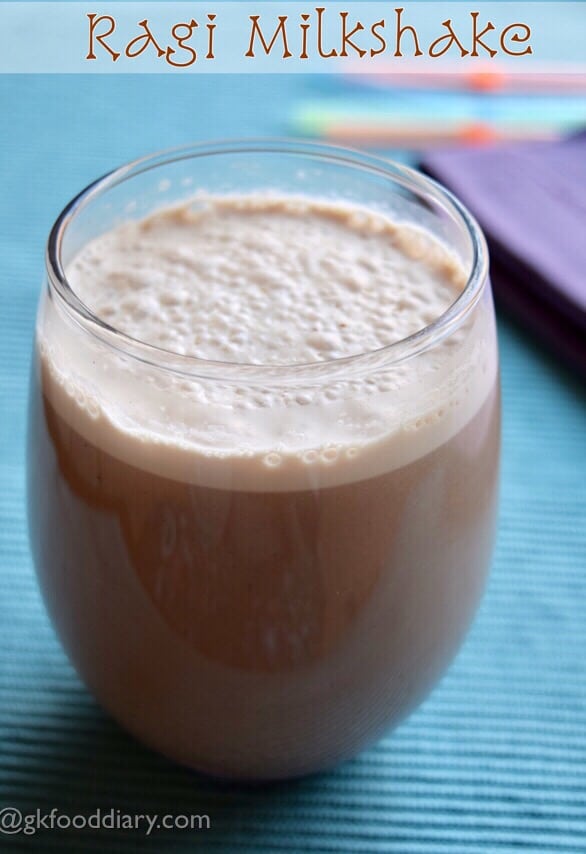 Ragi Milkshake Recipe for Toddlers