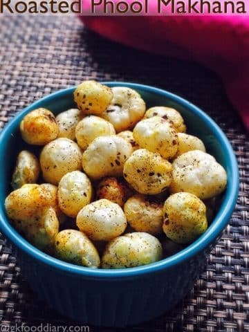 Roasted Phool Makhana Recipe for Babies and Toddlers