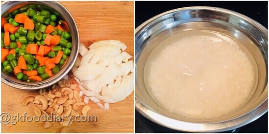 Coconut Milk Rice Recipe Step 1