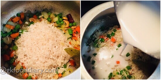 Coconut Milk Rice Recipe Step 4