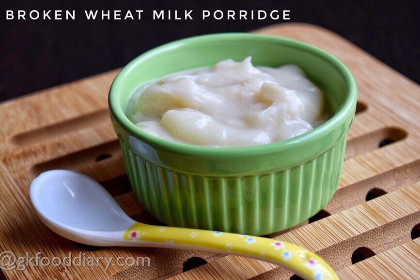Broken wheat Milk Porridge Babies