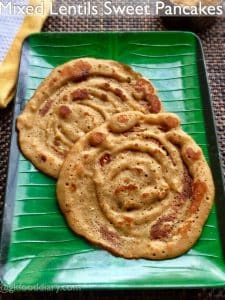 Mixed-Lentils-Sweet-Pancakes-recipe-for-toddlers