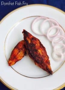 pomfret fish fry