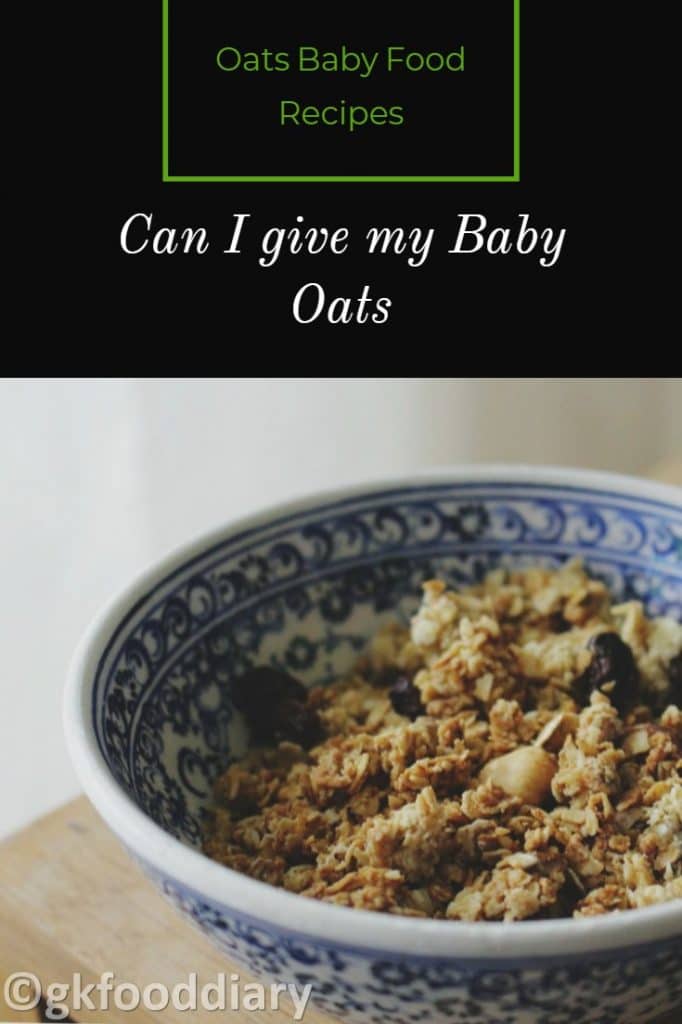 Oats For Babies 14 Oats Baby Food Recipes Can I give my Baby Oats
