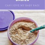 Ragi Recipes for Baby