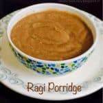ragi porridge