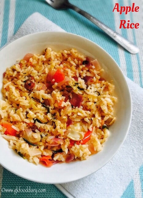 Apple Recipes - Apple Rice