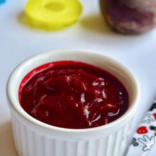 Beetroot Puree for Baby