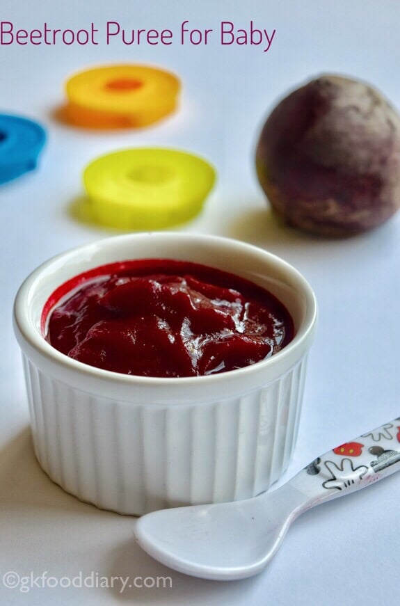 Beetroot Puree For Baby