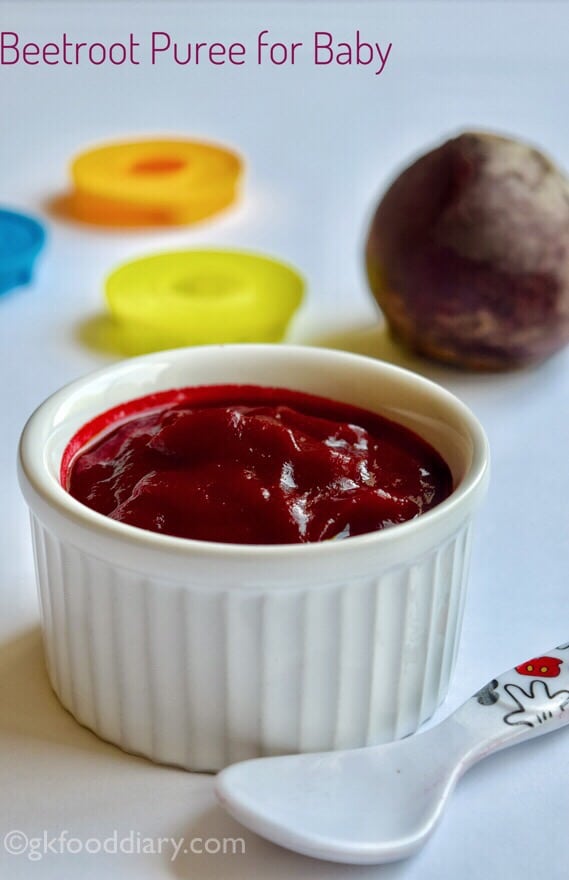 Beetroot Puree for Baby