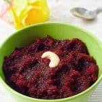 Beetroot Recipe Collection - Beetroot Dates Halwa