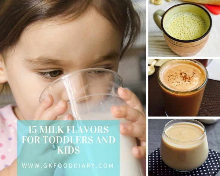 15 Milk flavors for Toddlers and Kids