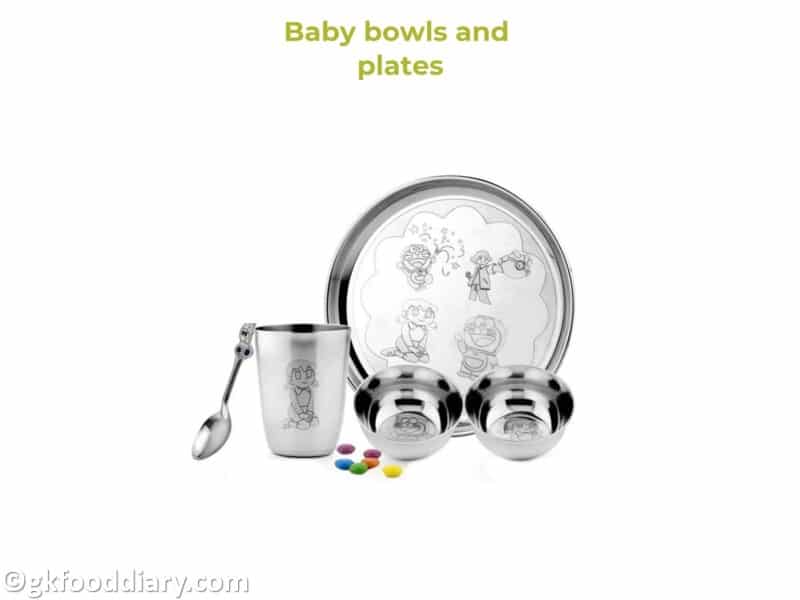 5. Baby Bowls and Plates