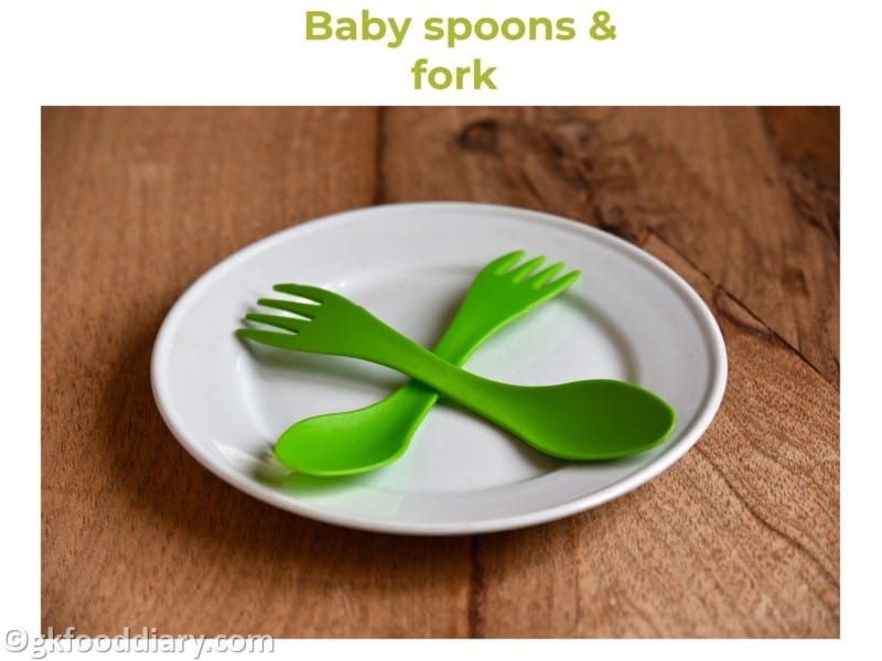 6. Baby Spoons and Fork