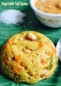 Veg Sooji Upma (8 M+)