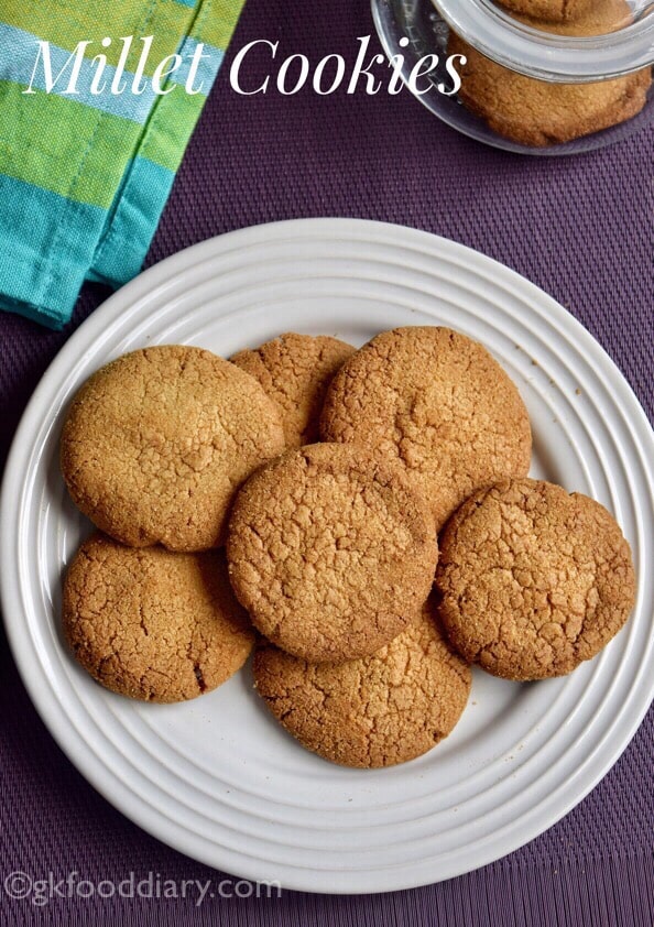 Millet Cookies Recipe for Toddlers