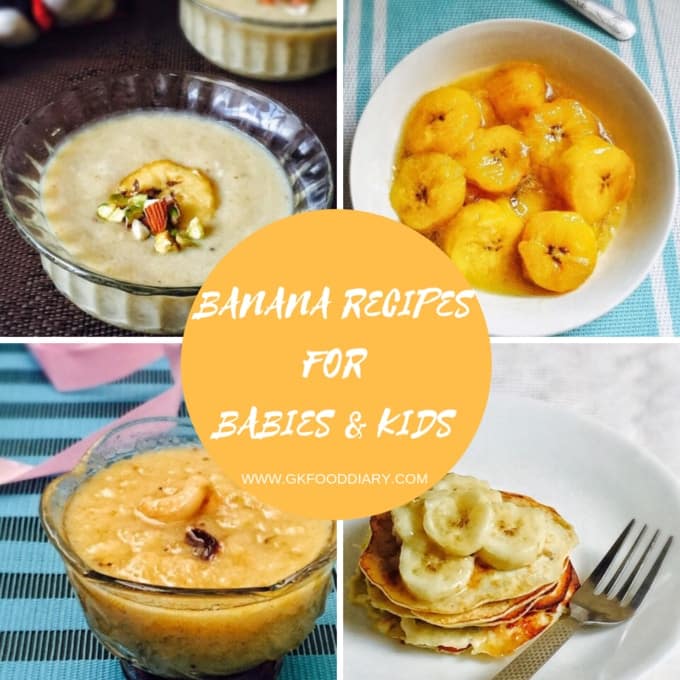 Banana Recipes For Babies And Kids Can I Give My Baby Banana