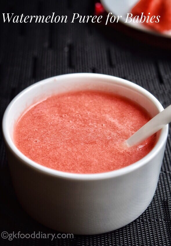 Watermelon Puree Recipe for Baby