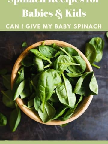 Can I give My Baby Spinach