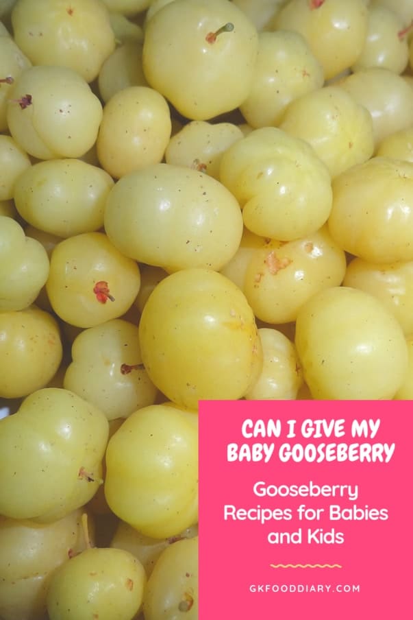 Can I give My baby Gooseberry