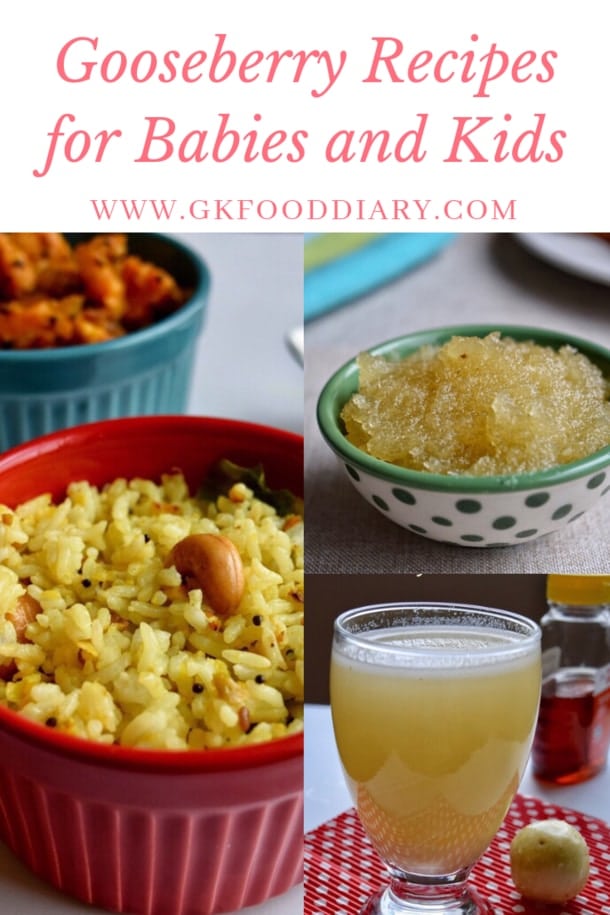 Gooseberry Recipes for Babies and Toddlers