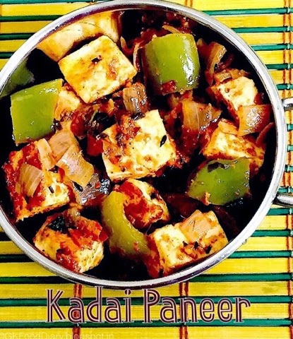 Kadai Paneer Recipe