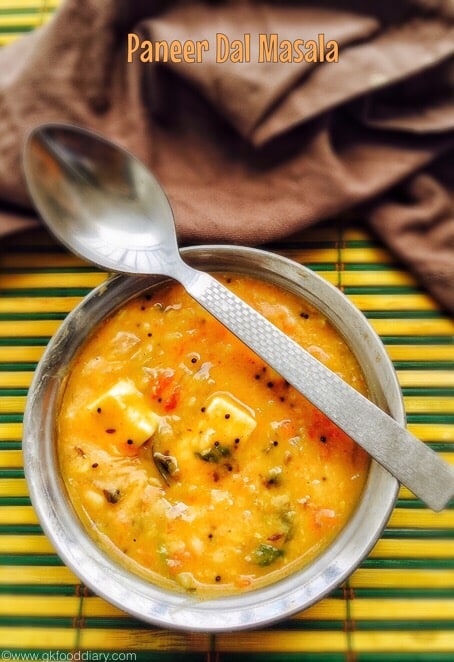 Paneer Dal recipe