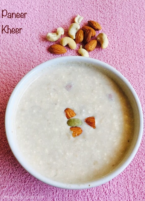 Paneer Kheer