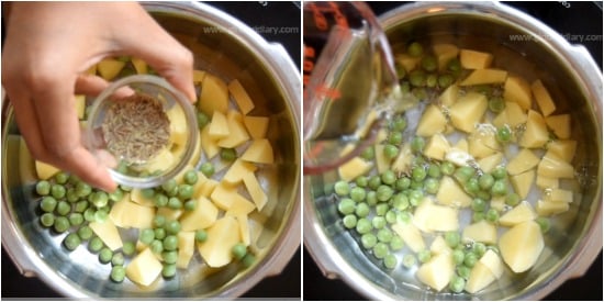 Green Peas Puree Step 2
