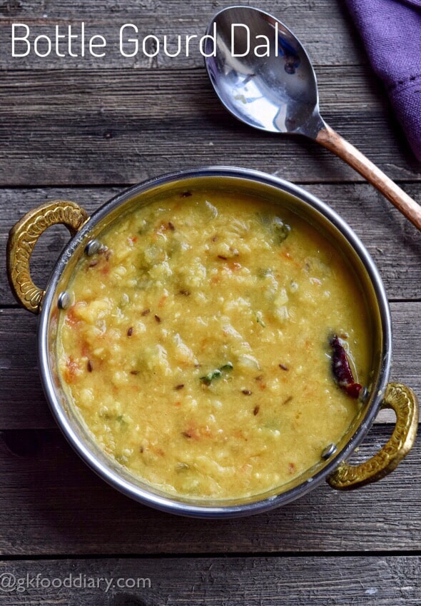 Bottle Gourd Dal Recipe Babies Toddlers