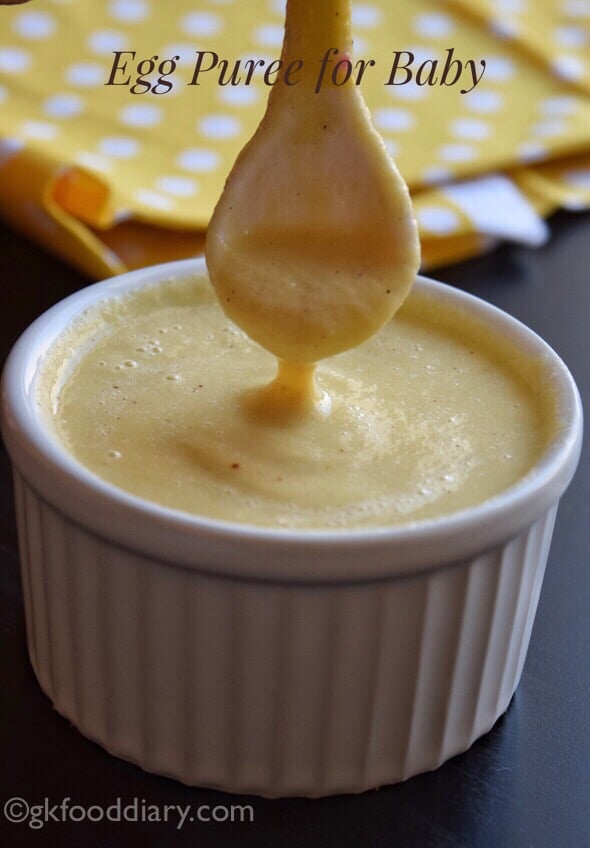 Egg Puree Recipe for Babies