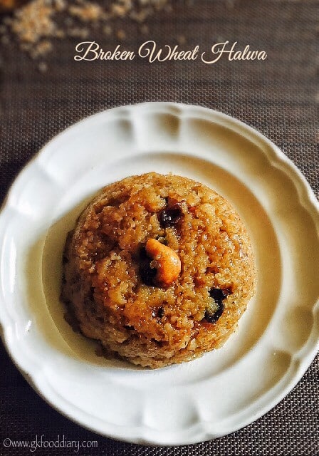 Broken Wheat Halwa