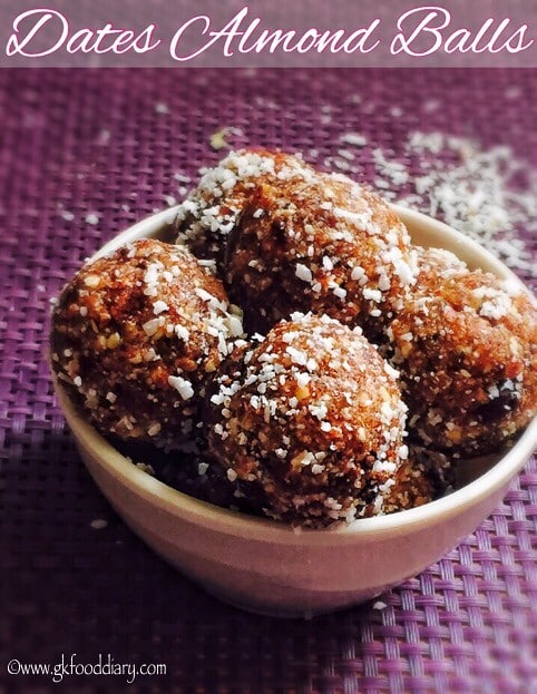 Dates Almond Balls