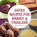 Dates Recipes For Babies and Kids
