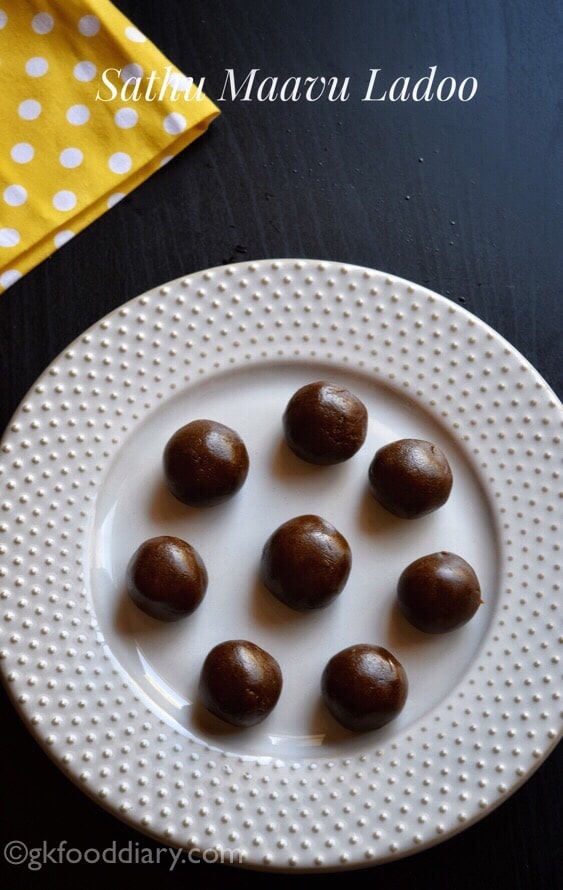 Sathu Maavu Ladoo Recipe