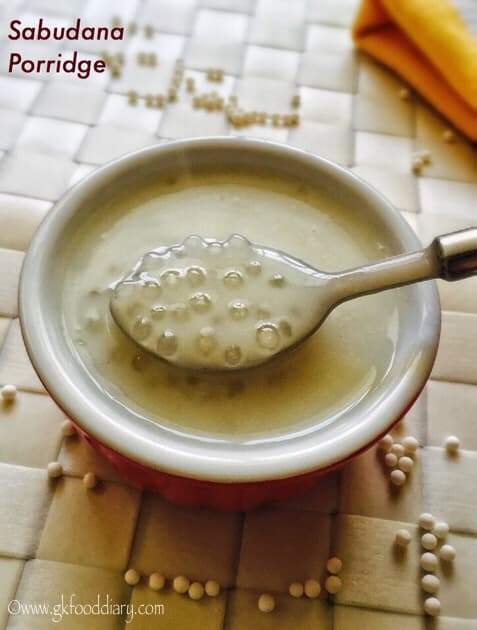 Coconut milk collection - Sabudana Porridge Recipe