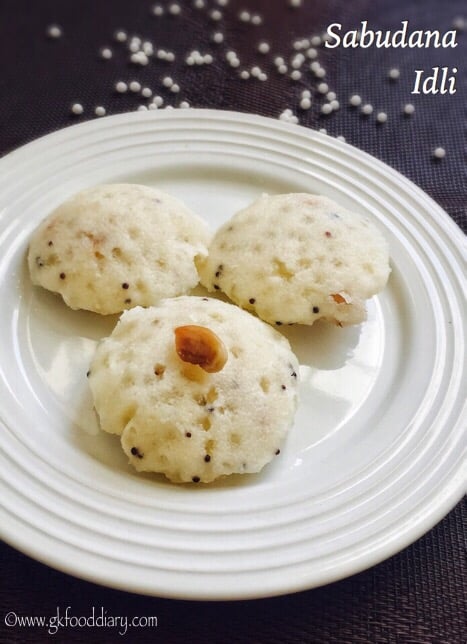 Sabudhana-Idli