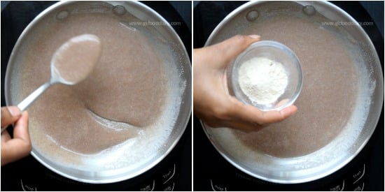 Ragi Moong Dal Porridge Step 3