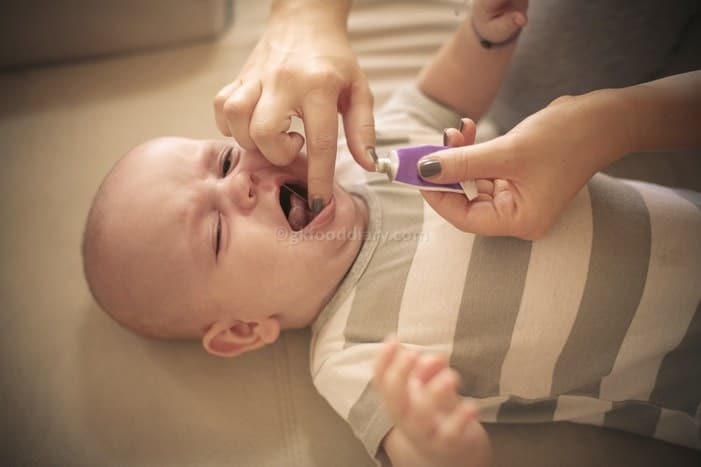 Tips to Soothe a Teething Baby - Use medication