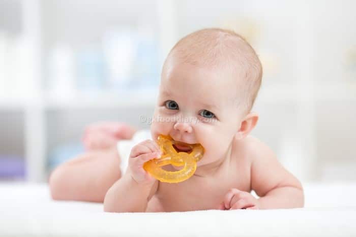 Tips to Soothe a Teething Baby - Use cold teethers