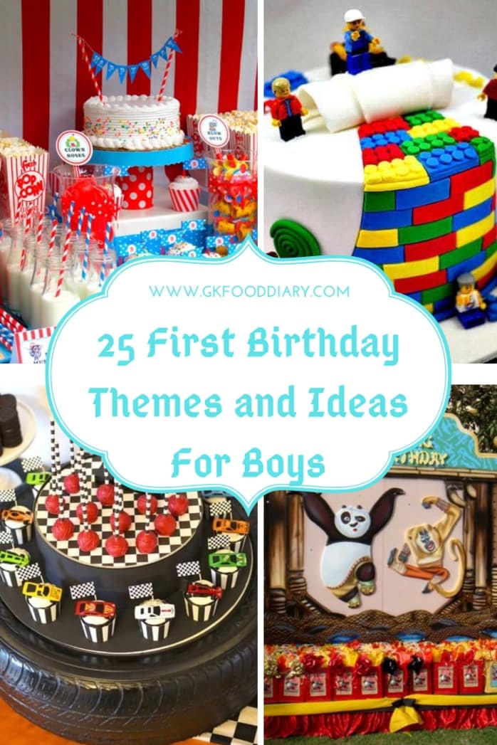 25 First Birthday Themes and Ideas For Boys