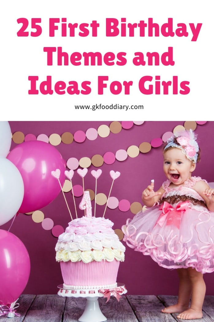 1st birthday ideas for daughter