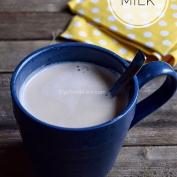 Palm Jaggery milk Recipe