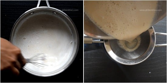 Palm Jaggery milk Recipe step 3