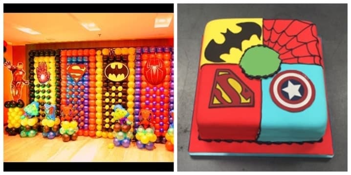 Super Hero Birthday Theme