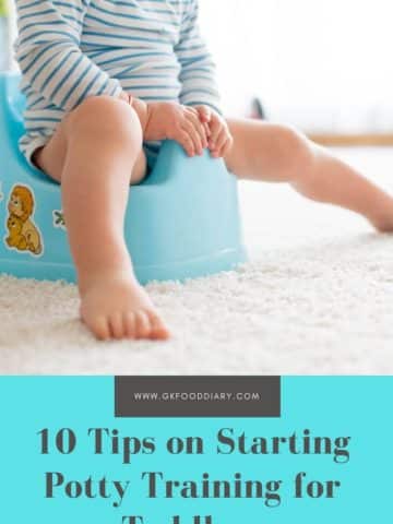 10 Tips on Starting Potty Training for Toddlers