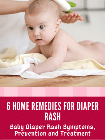 6 home remedies for diaper rash