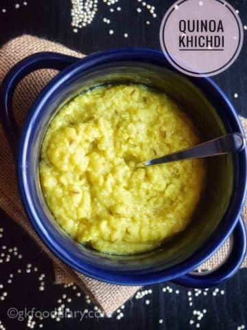 Quinoa Khichdi Recipe for Babies & Toddlers