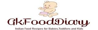 GKFoodDiary - Homemade Indian Baby Food Recipes
