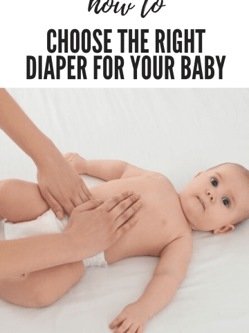 How to Choose the Right Diaper for Your Baby